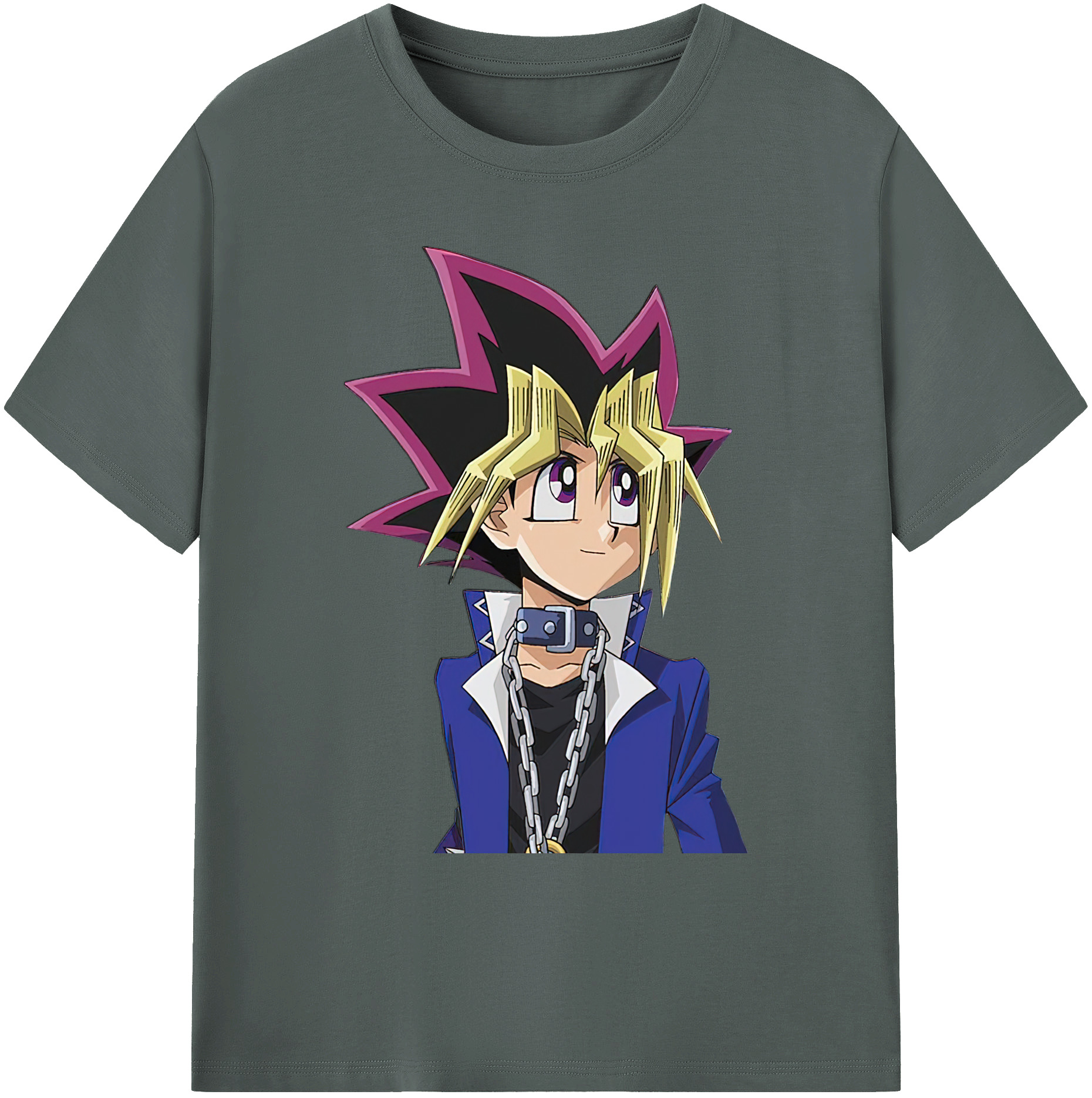 （画像用） 遊☆戯☆王 Yu-Gi-Oh! 綿100％ メンズ半袖Tシャツ｜肌触りやわらか＆通気性
